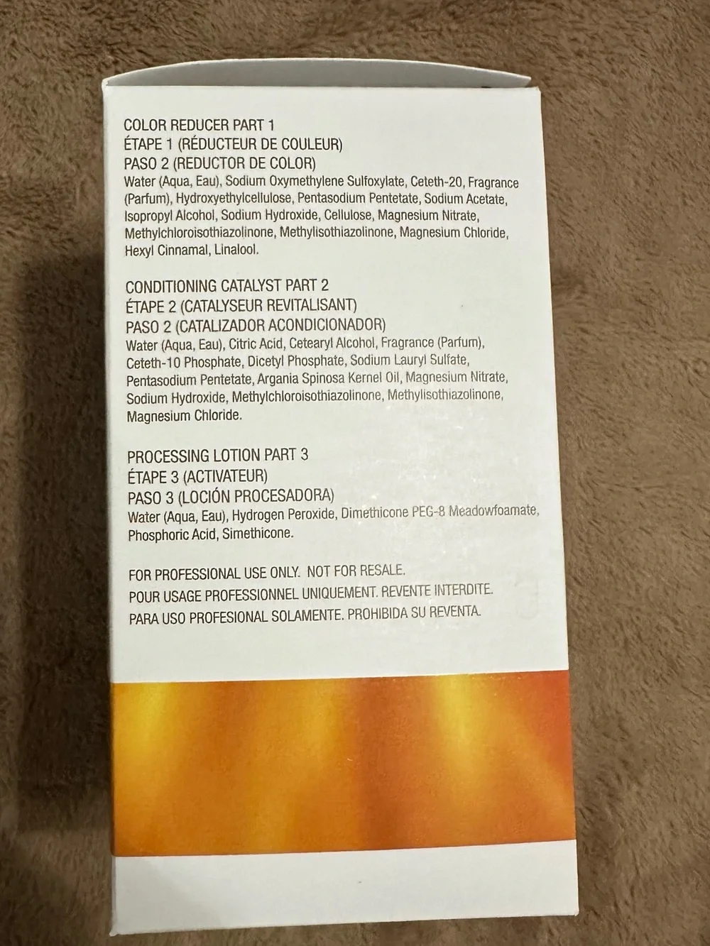 Colorfix Permanent Hair Color Remover with Argan Oil